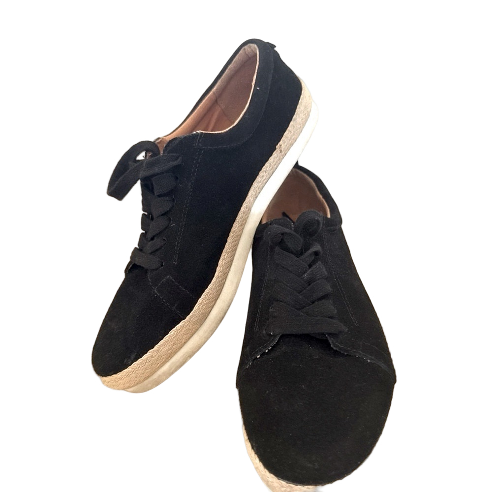 Carlos by Carlos Santana Black Suede Sneakers Size 10